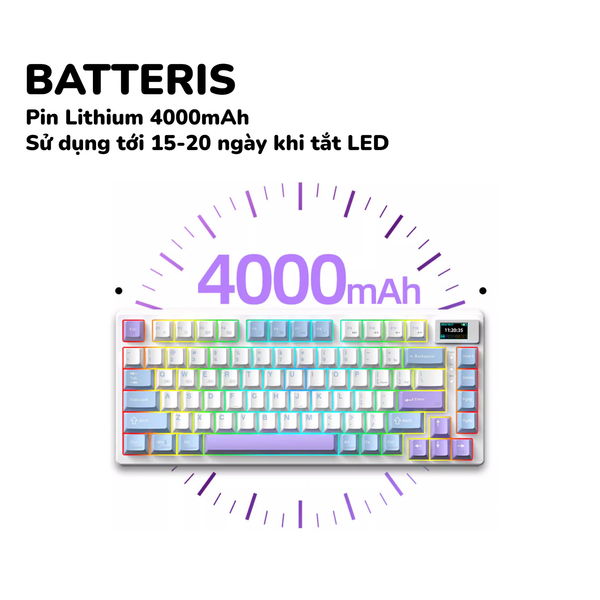 Bàn phím Monka 3075 V2 PRO