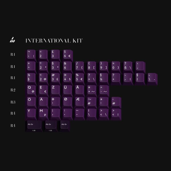 Keycap PBTFANS PURPURITE