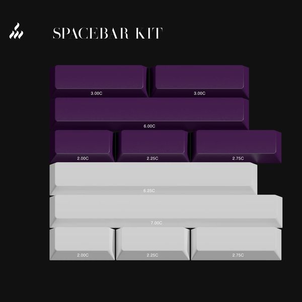 Keycap PBTFANS PURPURITE