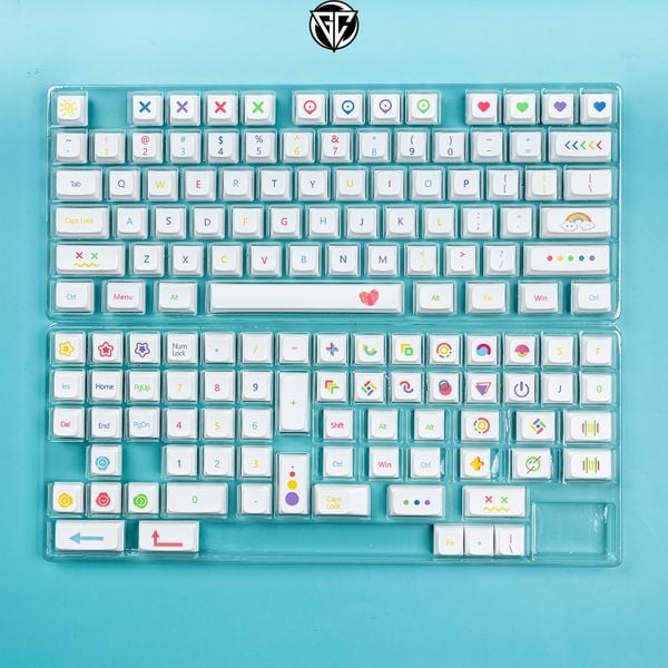 Keycap cầu vồng