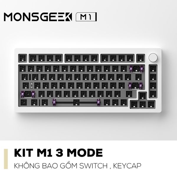 Bàn phím Monsgeek M1W | E-coating