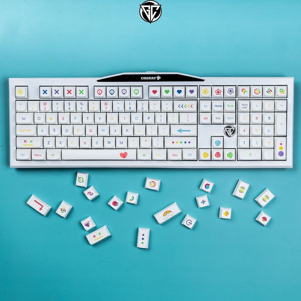 Keycap cầu vồng