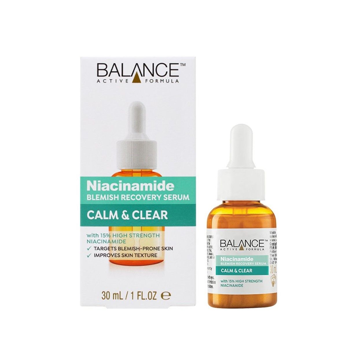  Tinh chất Dưỡng Da Balance Active Formula 30ml Niacinamide 