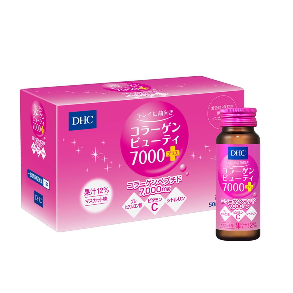  Nước DHC Collagen Beauty 7000+ Hộp 10 chai (50ml/Chai) 