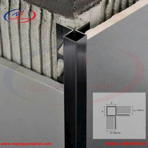NẸP INOX BO GÓC 2 CẠNH