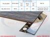 Nẹp chênh chốt inox NPZ10