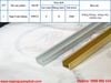 Nẹp Nhôm Chữ U Âm Tường HTH12