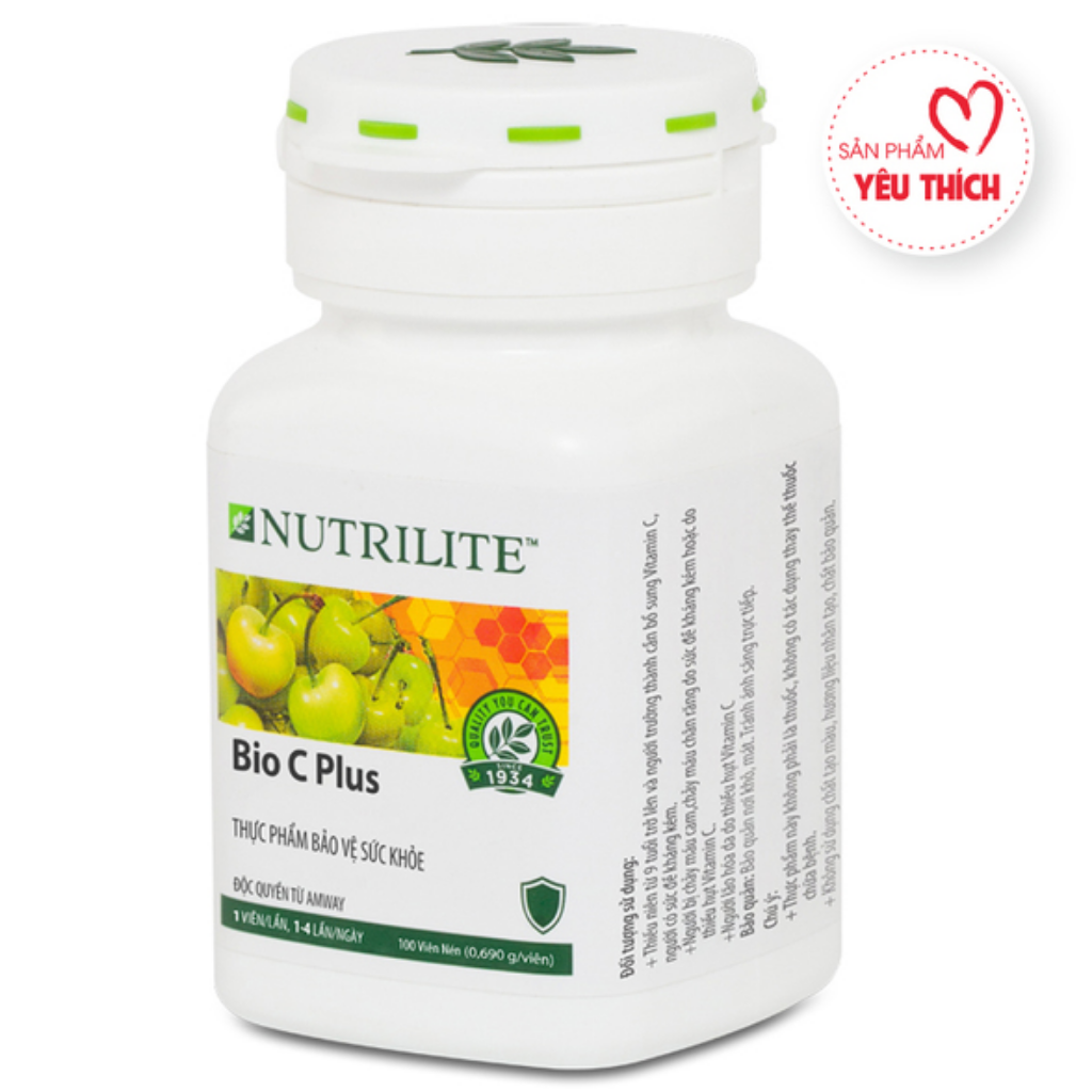 TP BVSK Nutrilite Bio C plus cung cấp Vitamin C – DETO