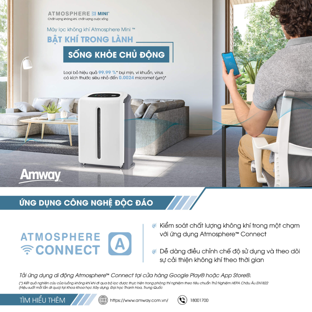 Amway アムウェイ 空気清浄機 アトモスフィアミニ 124746J