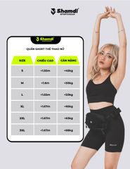 Quần Short Nữ Shamdi Biker FLEX