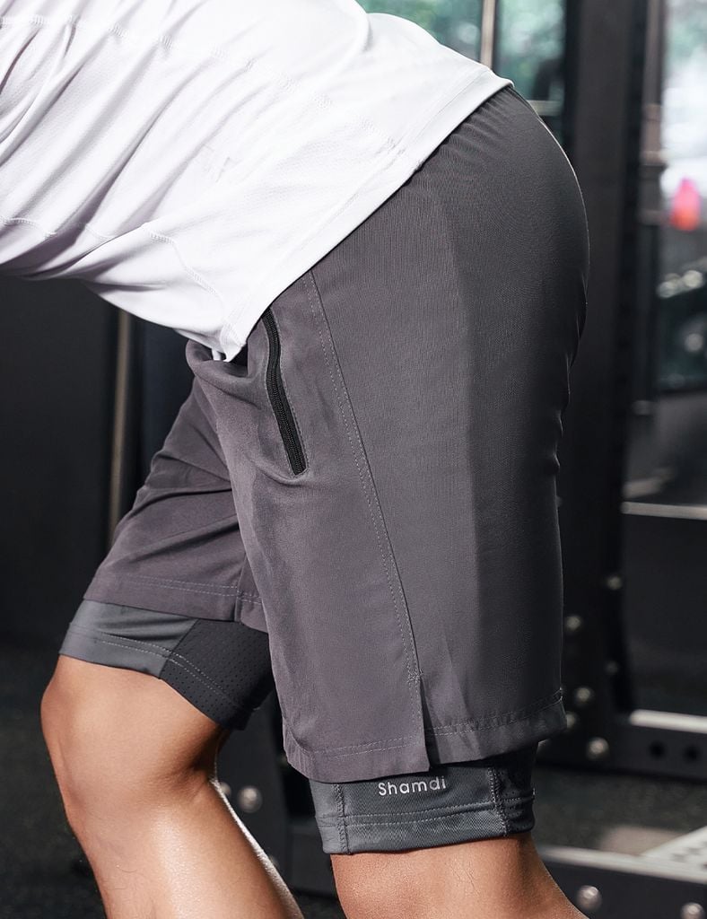 Quần Short Nam 2 Lớp Mix X-AIRY