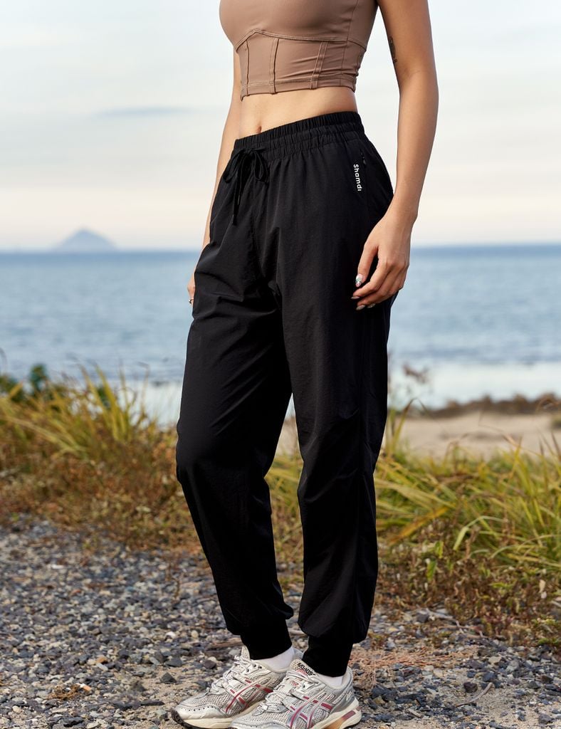 Quần Jogger Nữ Xếp Li Summer Cooling