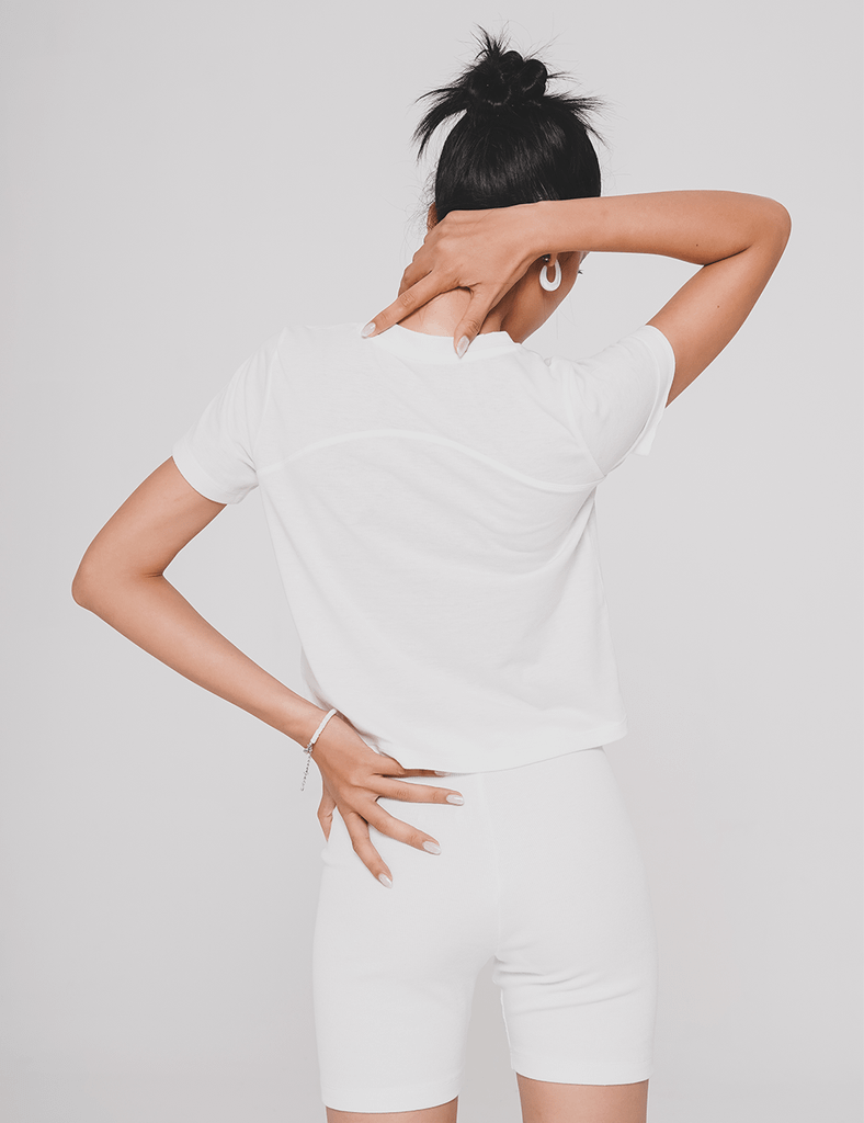 Áo Thun Nữ Cropped Cotton Shamdi