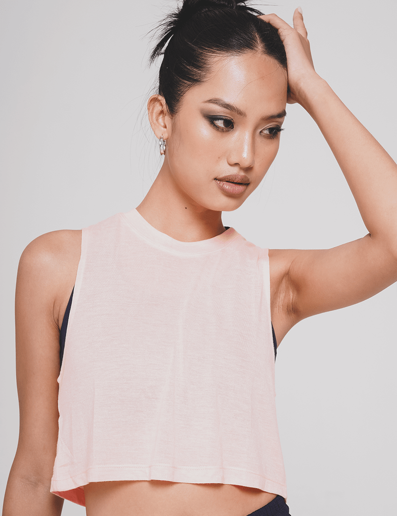 ÁO CROPPED COTTON TANK TOP NỮ