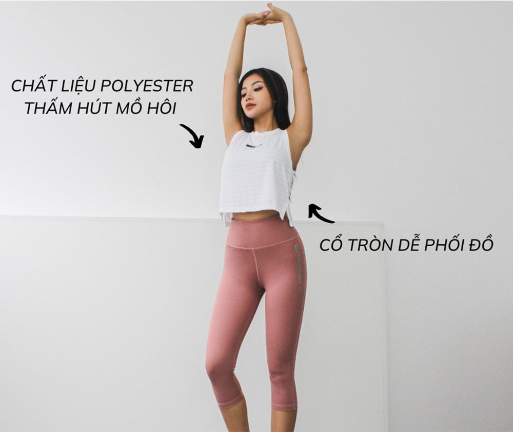 Tank Croptop Basic Shamdi Nữ