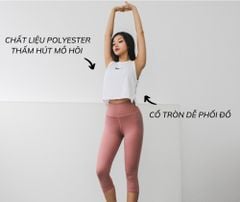 Tank Croptop Basic Shamdi Nữ
