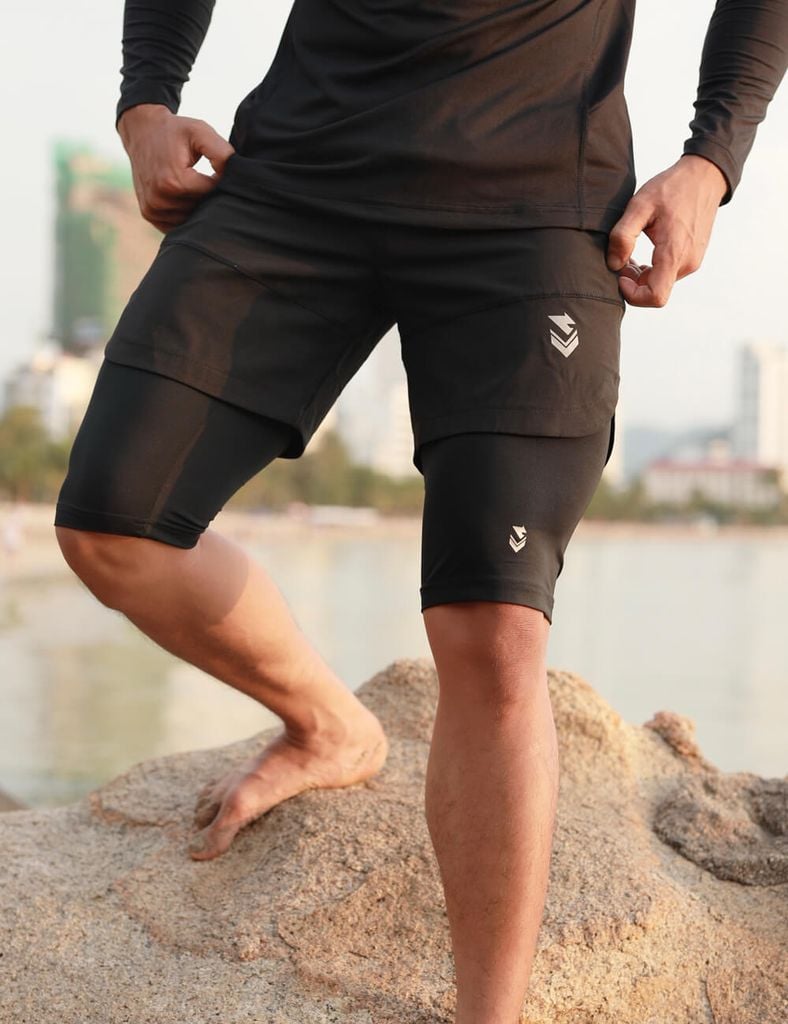 Quần Legging Đùi Nam Shamdi