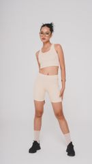Quần Thể Thao Nữ Ribbed Biker Shamdi
