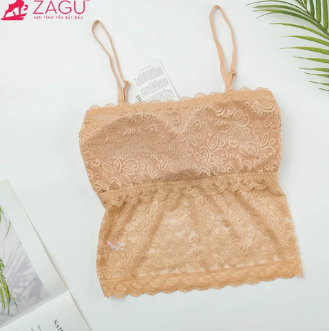  Áo Lá Ống Ren Đa Năng 8801 