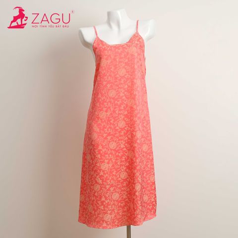  Đầm ngủ lụa cao cấp Zagu D005 