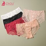  Quần lót ren không viền mông Zagu 630 