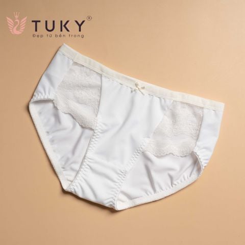  Quần lót nữ poly phối ren TUKY 005BS 