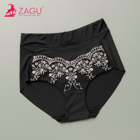  Quần lót nữ thun lạnh phối ren Zagu 626 