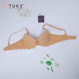 Áo Ngực Trơn Mút Mỏng Lưng Ren 7777 