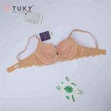  Áo Ngực Trơn Mút Mỏng Lưng Ren 7777 