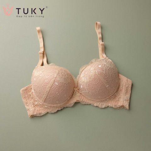  Áo ngực ren không gọng mút dày TUKY 7805 