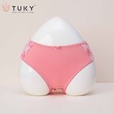  Quần Lót Lưng Vừa Thun Lạnh Thêu Hoa Cao Cấp TUKY 906 