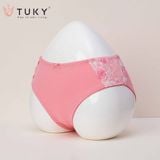  Quần Lót Lưng Vừa Thun Lạnh Thêu Hoa Cao Cấp TUKY 906 