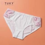  Quần Lót Lưng Vừa Thun Lạnh Thêu Hoa Cao Cấp TUKY 906 
