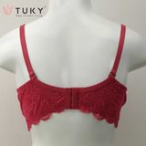  Áo ngực ren không gọng bản lưng to Tuky 7804 