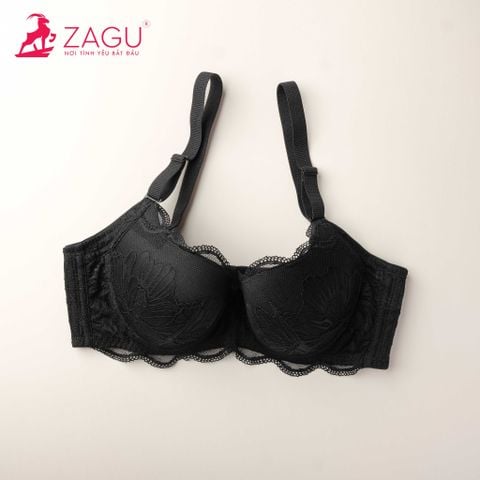  Áo ngực ren bản lưng to mút mỏng ZAGU 3103 