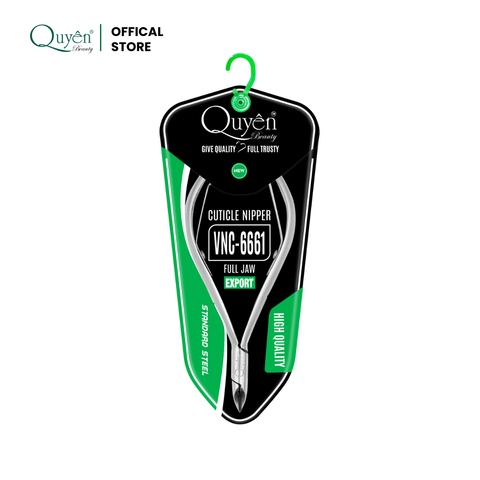  Quyen Beauty Professional Steel Cuticle Nippers VNC-6661 