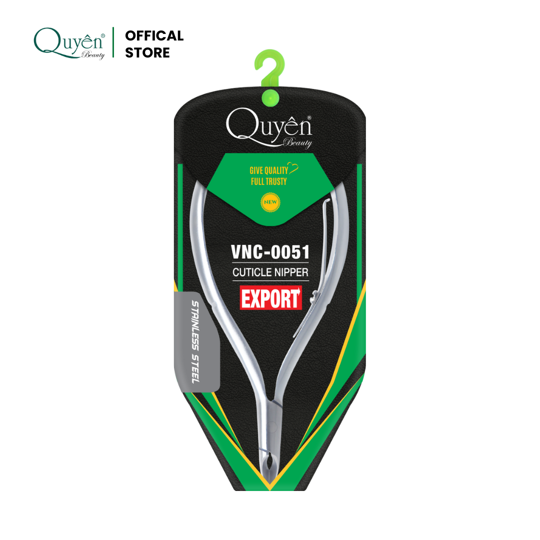 Quyen Beauty Stainless Steel Cuticle Nippers VNC-0051 