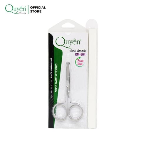  Kéo Tỉa Lông Mũi Quyên KM-604 