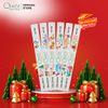  Dũa Giấy Cao Cấp Hoạ Tiết Giáng Sinh Quyên Beauty DGQ-802AM (6 cây / Vỉ) - Hàng New - Top Bán Chạy Mùa Noel 