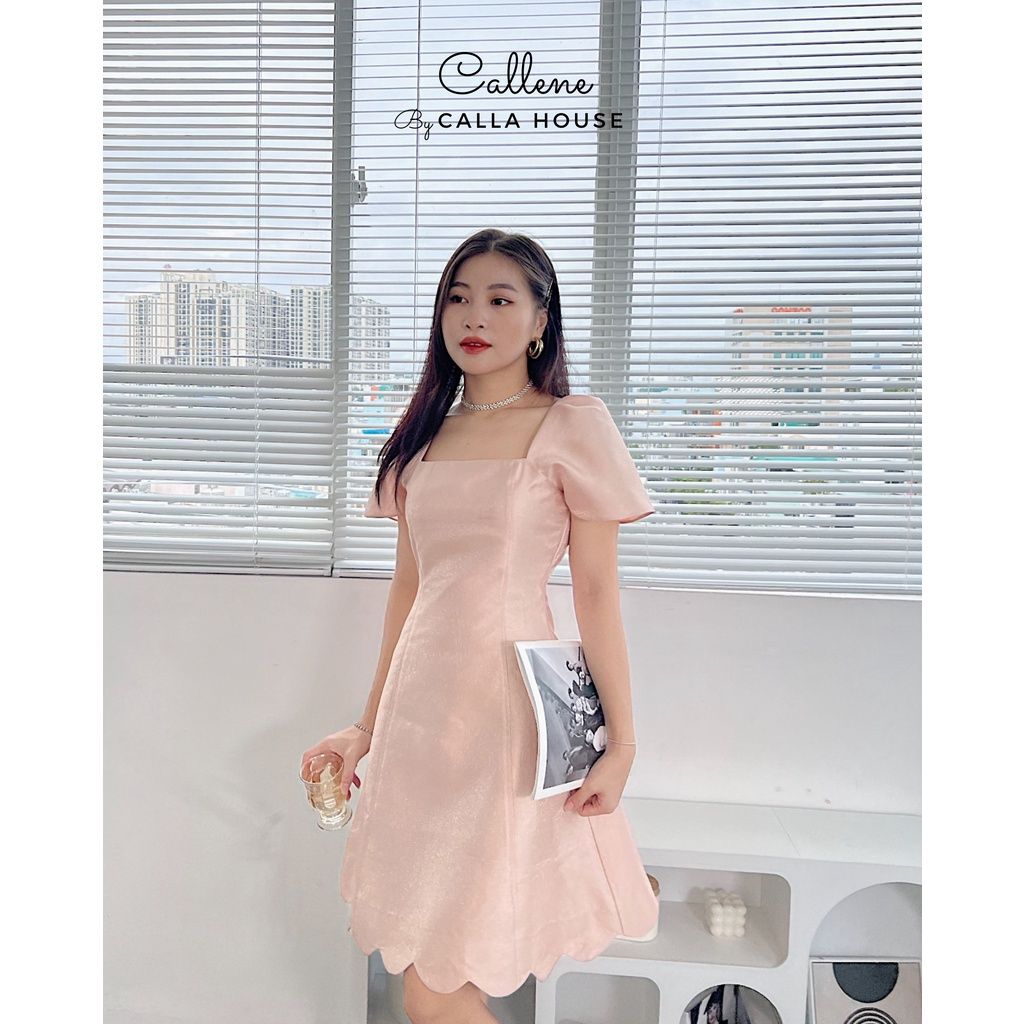 Đầm tuyết mưa đỏ lai răng cưa  Bán sỉ thời trang mỹ phẩm