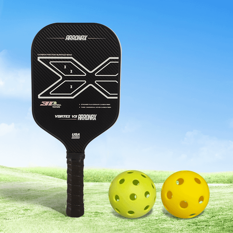 Vợt Pickleball cao cấp, sang trọng viền trắng - Nội thất IGA - PK02.2