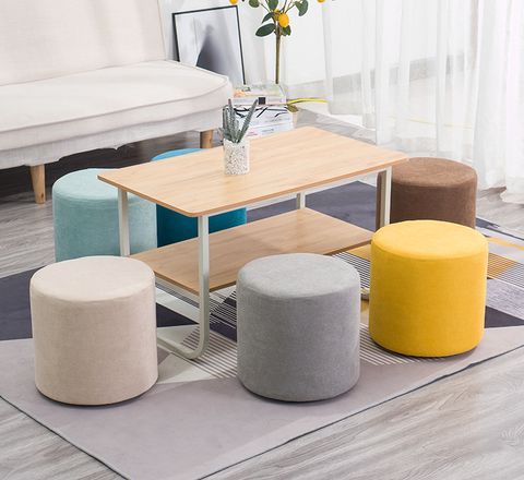 [Giảm giá 60%] Ghế Đôn Tròn, Gác Chân - IGA - GC14