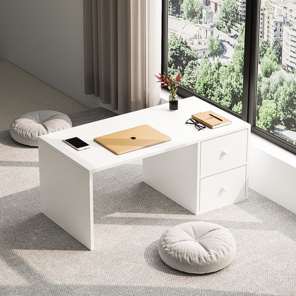 Bàn Ngồi Bệt Đa Năng Full Trắng Giúp Không Gian Sang Trọng - Nội Thất IGA - GP259