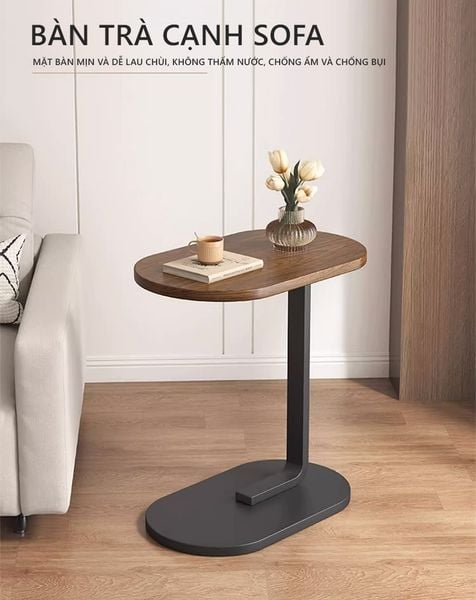 Mẫu Bàn Trà Sofa Nhỏ Gọn, Bề Mặt Chống Thấm Nước - Nội Thất IGA - GM108
