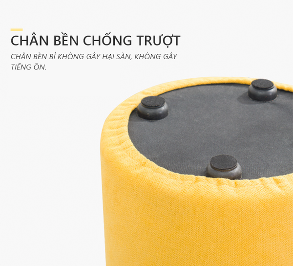 [Giảm giá 60%] Ghế Đôn Tròn, Gác Chân - IGA - GC14