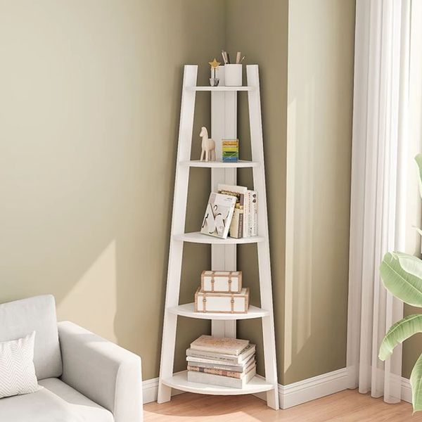 Kệ Sách Góc Tường Corner 5F Cho Phòng Làm Việc - Nội Thất IGA - GP115