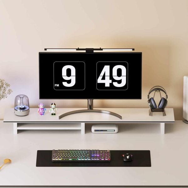Kệ Gỗ Để Màn Hình Máy Tính Đa Năng - Nội Thất IGA - GA35