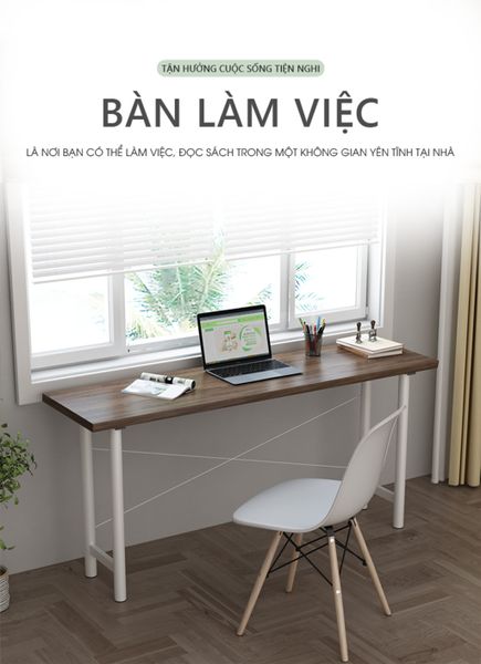 Bàn Làm Việc Chân Sắt Tròn - GM77 - Hết hàng