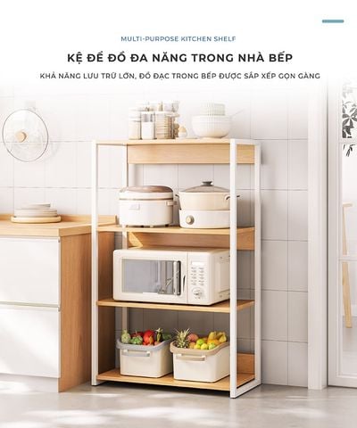 Kệ Đa Năng 4 Tầng Bobu - Nội Thất IGA - GM05