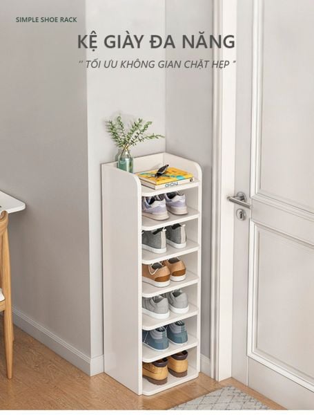 Kệ Đựng Giày 5-7 Tầng Tối Giản Giúp Tối Ưu Không Gian Chật Hẹp - Nội Thất IGA - GP247